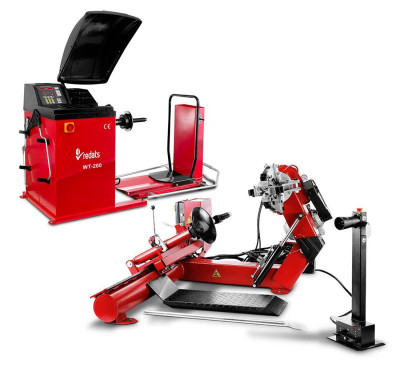 Будкрам купити Балансувальний верстат REDATS WT-200 та шиномонтажний верстат MT-26