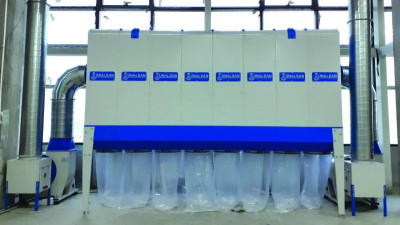 Будкрам купить Фильтрационная аспирационная установка Unalsan UNS M560 33 000 м³/ч Фильтрационная аспирационная установка Unalsan UNS M560 33 000 м³/ч 2