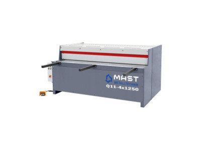 Будкрам купить Электромеханические гильотинные ножницы MAST Metalltechnik Q11-4х1250