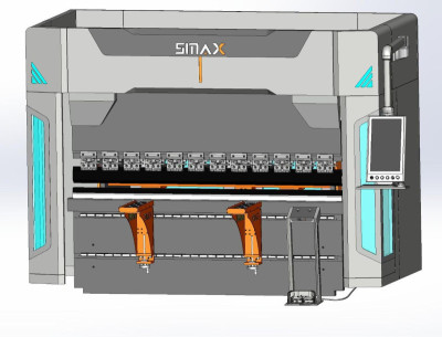Будкрам купить Електро-гідравлічний листозгинальний прес SMAX HDS-32170 з ЧПУ Електро-гідравлічний листозгинальний прес SMAX HDS-32170 з ЧПУ 4