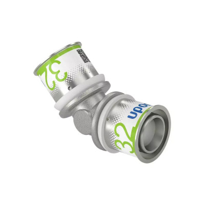 Будкрам купити Прес-фітінг куточок PPSU 45º Ø32х32 Uponor S-Press PLUS Uponor