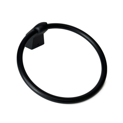 Будкрам купити Тримач для рушників DICLED16.5 см, металевий, чорний матовий Sanpreis Тримач для рушників DICLED16.5 см, металевий, чорний матовий Sanpreis 3