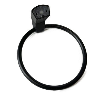 Будкрам купити Тримач для рушників DICLED16.5 см, металевий, чорний матовий Sanpreis Тримач для рушників DICLED16.5 см, металевий, чорний матовий Sanpreis 2