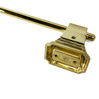 Будкрам купить Держатель для полотенец PHASELISE 28 см, прямой, цвет золото Sanpreis Держатель для полотенец PHASELISE 28 см, прямой, цвет золото Sanpreis 2