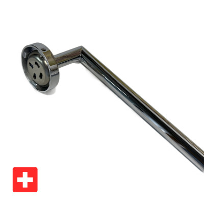 Будкрам купить Поручень для ванной прямой Tonda 60 см, нержавеющая сталь D16 мм Sanpreis Поручень для ванной прямой Tonda 60 см, нержавеющая сталь D16 мм Sanpreis 3