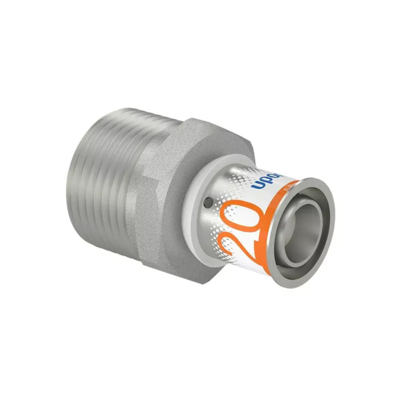 Будкрам купити Штуцер із зовнішнім різьбленням 20-R1"MT Uponor S-Press PLUS Uponor