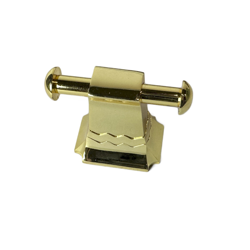 Будкрам купить Вешалка крючок двойной PHASELISE настенный, цвет золото Sanpreis