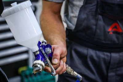 Будкрам купить Покрасочный пистолет HVLP с редуктором, дегидратором, форсунками TAGRED TA133 Покрасочный пистолет HVLP с редуктором, дегидратором, форсунками TAGRED TA133 5