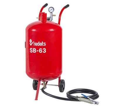 Будкрам купити Піскоструминний апарат 63 л REDATS SB-63 Піскоструминний апарат 63 л REDATS SB-63 2