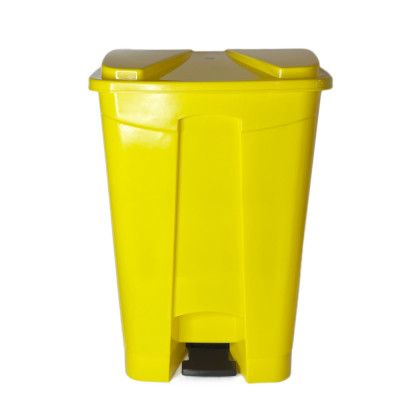 Будкрам купити Бак для сміття на колесах з педаллю 85Л пластик, жовтий/сірий/зелений Afacan Plastik Бак для сміття на колесах з педаллю 85Л пластик, жовтий/сірий/зелений Afacan Plastik 4