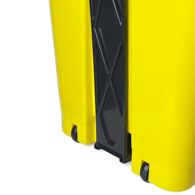 Будкрам купити Бак для сміття на колесах з педаллю 85Л пластик, жовтий/сірий/зелений Afacan Plastik Бак для сміття на колесах з педаллю 85Л пластик, жовтий/сірий/зелений Afacan Plastik 5