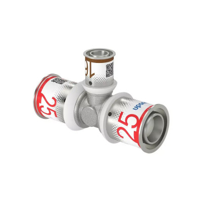 Будкрам купить Пресс-тройник редукционный Ø25-16-25 Uponor S-Press PLUS, латунь Uponor