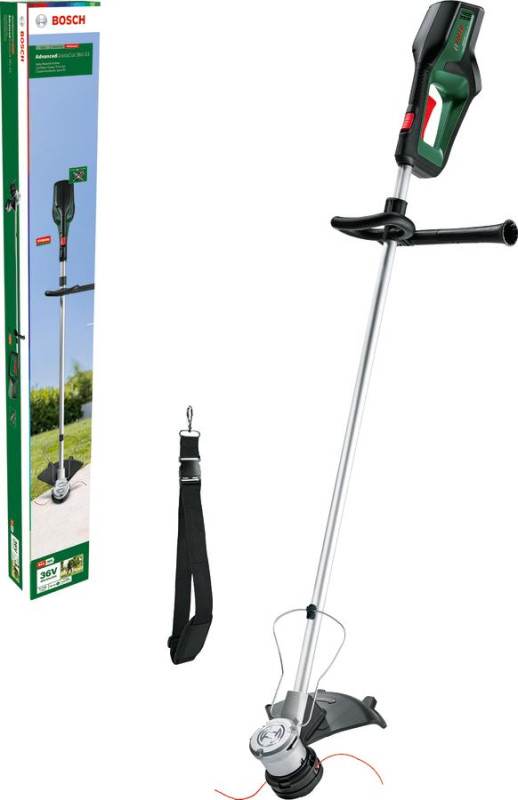 Будкрам купить Триммер садовый аккумуляторный Bosch AdvancedGrassCut 36V-33 36V 33см 4кг без АКБ и ЗП