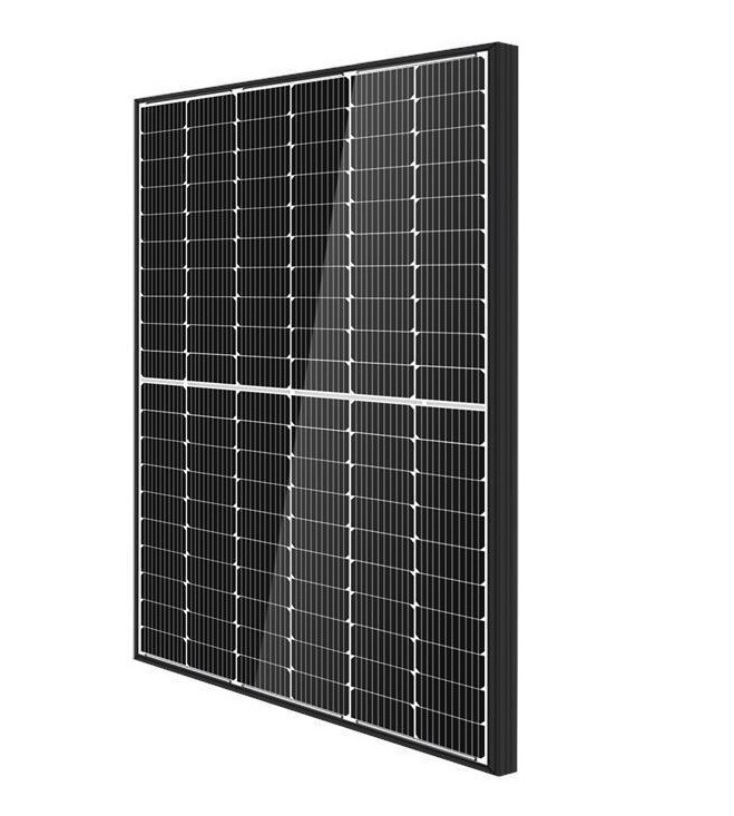 Будкрам купить Фотоэлектрическая панель Leapton Solar LP182x182-M-60-NH-500W, Mono, MBB, Halfcell, Black frame