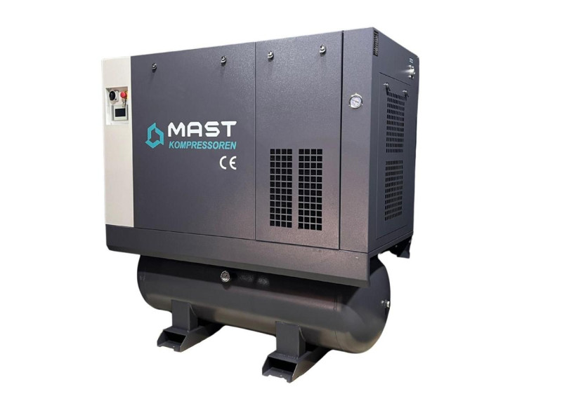 Будкрам купить Винтовой компрессор 16 Бар Mast LZN-30 COMBO inverter (осушитель + резервуар 500 л)