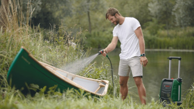 Будкрам купити Мінімийка акумуляторна Bosch Fontus 18V 18В 20бар 386л/год 7.5кг без АКБ та ЗП Мінімийка акумуляторна Bosch Fontus 18V 18В 20бар 386л/год 7.5кг без АКБ та ЗП 4