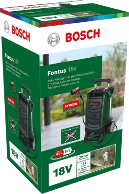 Будкрам купити Мінімийка акумуляторна Bosch Fontus 18V 18В 20бар 386л/год 7.5кг без АКБ та ЗП Мінімийка акумуляторна Bosch Fontus 18V 18В 20бар 386л/год 7.5кг без АКБ та ЗП 12