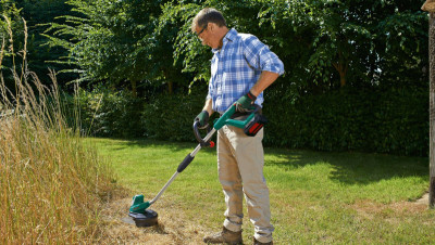 Будкрам купити Тример садовий акумуляторний Bosch AdvancedGrassCut 36 36В 30см 1x2А·год ЗП AL3620CV 4.1кг Тример садовий акумуляторний Bosch AdvancedGrassCut 36 36В 30см 1x2А·год ЗП AL3620CV 4.1кг 6