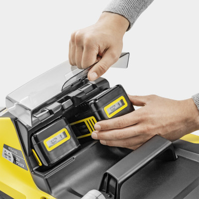 Будкрам купить Газонокосилка Karcher LMO 5-18 Комплект из двух аккумуляторов 36В (18В+18В) 2х5А в год 41см 25-70см до 550м.кв. Газонокосилка Karcher LMO 5-18 Комплект из двух аккумуляторов 36В (18В+18В) 2х5А в год 41см 25-70см до 550м.кв. 8