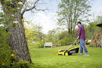 Будкрам купить Газонокосилка аккумуляторная Karcher LMO 36-46 Battery 18В 43см 20-70мм (без АКБ и ЗУ) Газонокосилка аккумуляторная Karcher LMO 36-46 Battery 18В 43см 20-70мм (без АКБ и ЗУ) 2