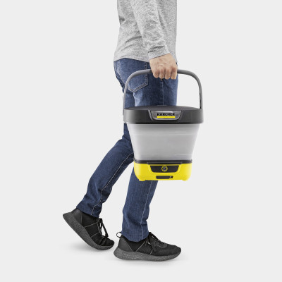 Будкрам купить Минимойка низкого давления аккумуляторная Karcher OC 3 Foldable, 120л/ч, шланг 1.8м, бак для воды 8л, вес 2.2кг, USB-C Минимойка низкого давления аккумуляторная Karcher OC 3 Foldable, 120л/ч, шланг 1.8м, бак для воды 8л, вес 2.2кг, USB-C 4