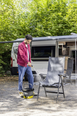 Будкрам купить Минимойка низкого давления аккумуляторная Karcher OC 3 Foldable, 120л/ч, шланг 1.8м, бак для воды 8л, вес 2.2кг, USB-C Минимойка низкого давления аккумуляторная Karcher OC 3 Foldable, 120л/ч, шланг 1.8м, бак для воды 8л, вес 2.2кг, USB-C 5