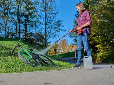 Будкрам купити Мийка акумуляторна Einhell HYPRESSO 18/24-1 Li - Solo, PXC, 18В, до 24 бар, 240 л/хв, самоусмоктування, 2.1 кг (без АКБ та ЗУ) Мийка акумуляторна Einhell HYPRESSO 18/24-1 Li - Solo, PXC, 18В, до 24 бар, 240 л/хв, самоусмоктування, 2.1 кг (без АКБ та ЗУ) 10