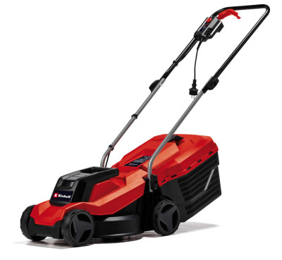 Будкрам купить Газонокосилка электрическая Einhell GC-EM 1000/32, 1000 Вт, 32 см, 20-70 мм, бак 30 л, до 300 м2, 7.91 кг