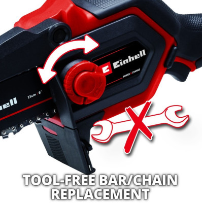 Будкрам купить Пила цепная аккумуляторная Einhell GE-PS 18/15 Li BL Kit, PXC 18В, 1х2.5А·час, бесщеточная, шина 158мм, рез 125мм, 4.8м/с, 1.1кг Пила цепная аккумуляторная Einhell GE-PS 18/15 Li BL Kit, PXC 18В, 1х2.5А·час, бесщеточная, шина 158мм, рез 125мм, 4.8м/с, 1.1кг 8
