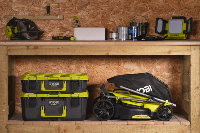 Будкрам купить Газонокосилка аккумуляторная Ryobi ONE+ HP RY18LMX33A-150 18В акб 1х5А·ч 33см 30л 25-90мм 9.3кг Газонокосилка аккумуляторная Ryobi ONE+ HP RY18LMX33A-150 18В акб 1х5А·ч 33см 30л 25-90мм 9.3кг 11