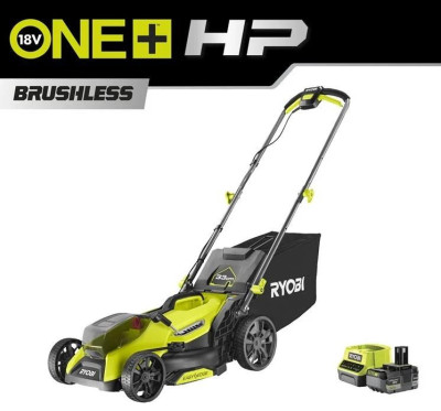 Будкрам купить Газонокосилка аккумуляторная Ryobi ONE+ HP RY18LMX33A-150 18В акб 1х5А·ч 33см 30л 25-90мм 9.3кг Газонокосилка аккумуляторная Ryobi ONE+ HP RY18LMX33A-150 18В акб 1х5А·ч 33см 30л 25-90мм 9.3кг 2