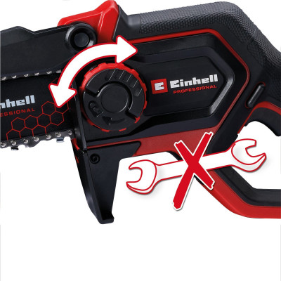 Будкрам купить Пила цепная аккумуляторная Einhell GP-PS 18/20 Li BL - Solo бесщеточная 18В шина 192мм рез 150мм 8м/с 1.38кг без АКБ и ЗП Пила цепная аккумуляторная Einhell GP-PS 18/20 Li BL - Solo бесщеточная 18В шина 192мм рез 150мм 8м/с 1.38кг без АКБ и ЗП 9