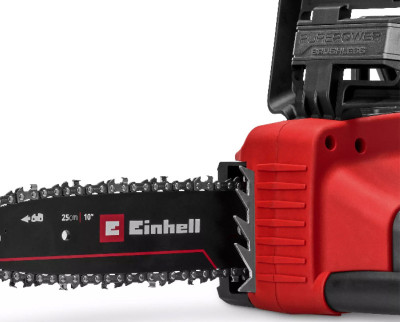 Будкрам купити Пила ланцюгова акумуляторна Einhell GE-LC 18/25 Li-Solo 18В 6.5м/с шина 25см 3.66кг без АКБ та ЗП Пила ланцюгова акумуляторна Einhell GE-LC 18/25 Li-Solo 18В 6.5м/с шина 25см 3.66кг без АКБ та ЗП 2