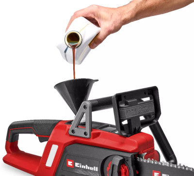 Будкрам купити Пила ланцюгова акумуляторна Einhell GE-LC 18/25 Li-Solo 18В 6.5м/с шина 25см 3.66кг без АКБ та ЗП Пила ланцюгова акумуляторна Einhell GE-LC 18/25 Li-Solo 18В 6.5м/с шина 25см 3.66кг без АКБ та ЗП 4