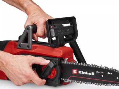 Будкрам купити Пила ланцюгова акумуляторна Einhell GE-LC 18/25 Li-Solo 18В 6.5м/с шина 25см 3.66кг без АКБ та ЗП Пила ланцюгова акумуляторна Einhell GE-LC 18/25 Li-Solo 18В 6.5м/с шина 25см 3.66кг без АКБ та ЗП 3
