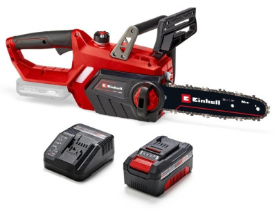 Будкрам купить Пила цепная аккумуляторная Einhell GE-LC 18/25 Li Kit 18В PXC акб 1х4А·час шина 25см ЗП 2.97кг