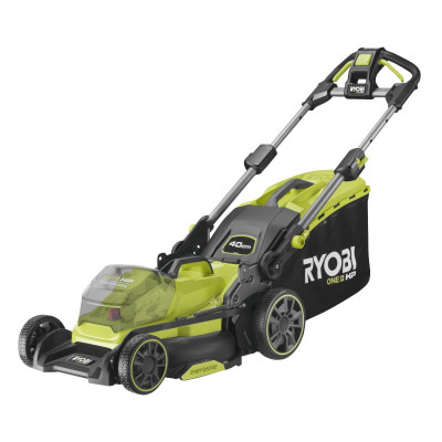 Будкрам купить Газонокосилка аккумуляторная Ryobi Max Power RLM36X41H50G 36В акб 1х5А·ч 40см 45л 20-70мм 18.5кг