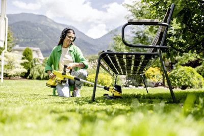 Будкрам купить Триммер садовый аккумуляторный Karcher LTR 3-18 Dual 18В 30см 8000об/мин 2.42кг без АКБ и ЗП Триммер садовый аккумуляторный Karcher LTR 3-18 Dual 18В 30см 8000об/мин 2.42кг без АКБ и ЗП 10