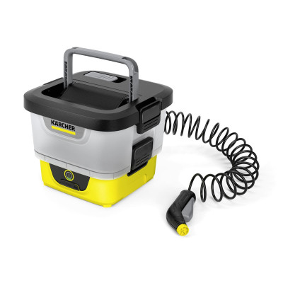 Будкрам купить Минимойка низкого давления аккумуляторная Karcher OC 4 120л/ч шланг 2.8м бак для воды 8л 3.082кг USB-C