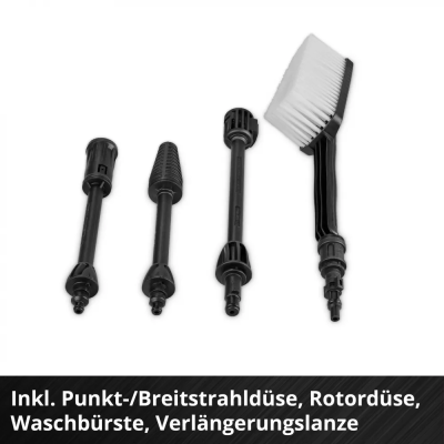 Будкрам купити Мінімийка високого тиску акумуляторна Einhell HYPRESSO 36/105 36В 105бар 270л/год шланг 4м 3.5кг без АКБ та ЗП Мінімийка високого тиску акумуляторна Einhell HYPRESSO 36/105 36В 105бар 270л/год шланг 4м 3.5кг без АКБ та ЗП 8