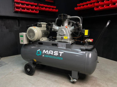 Будкрам купить Поршневой компрессор MAST TA65/100L 400V PRO Поршневой компрессор MAST TA65/100L 400V PRO 2