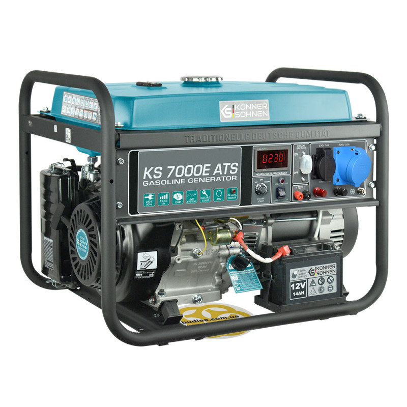 Будкрам купить Генератор  бензиновый KONNER&SOHNEN KS 7000E ATS Sanpreis