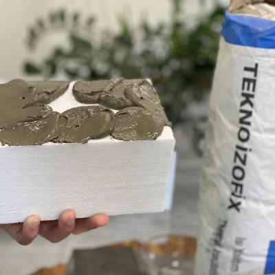 Будкрам купити Клей для плит теплоізоляції Teknoizofix, 25 кг TEKNO Клей для плит теплоізоляції Teknoizofix, 25 кг TEKNO 3