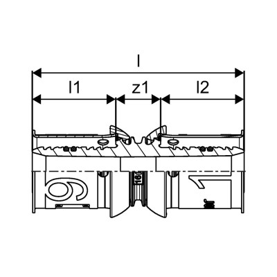 Будкрам купить Преес-муфта PPSU Ø32-32 Uponor S-Press PLUS  Uponor Преес-муфта PPSU Ø32-32 Uponor S-Press PLUS  Uponor 2
