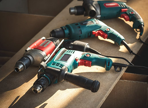 Будкрам Відмінності між безударними і ударними дрилями